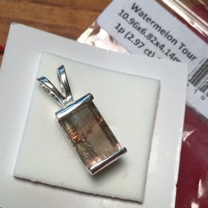 Natural Tourmaline Pendant